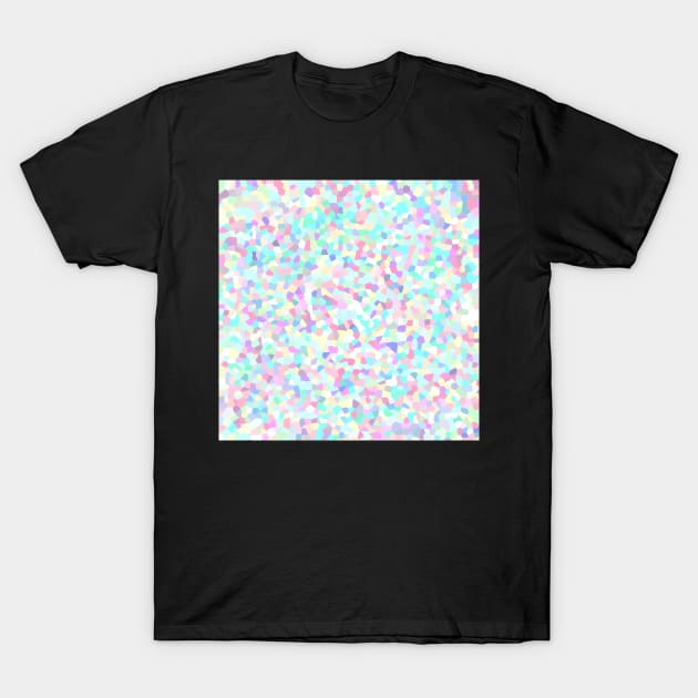 Triangle of Soft Diamond Pastel Colors T-Shirt by Peaceful Space AS